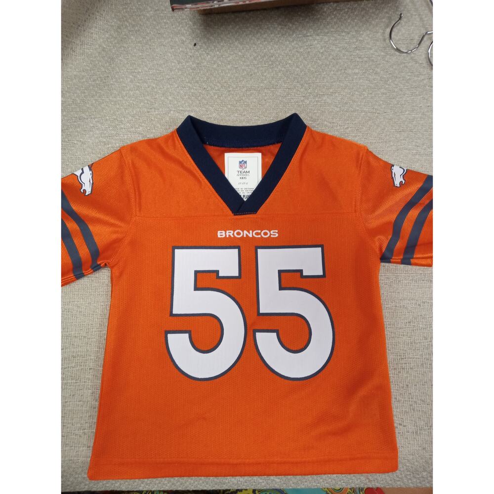 NFL Apparel Denver Broncos # 55 Chubb Jersey Sz 2T 0307